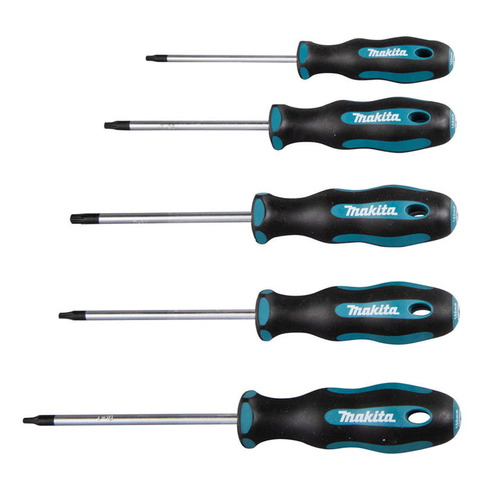 5-teiliger TORX-Schraubendreher-Satz MAKITA E-10534