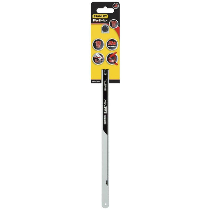 Metallsägeblatt - Karte mit 2 Bimetall-Blättern Fatmax 10 Zähne - STANLEY - FMHT0-20195