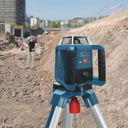 Rotationslaser BOSCH GRL 400 H + Empfänger LR 45 + NiMH-Akkus in L-Boxx