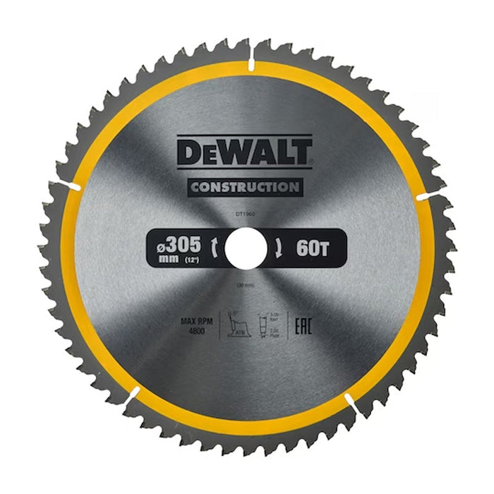 Kreissägeblatt DEWALT Ø305x30 mm