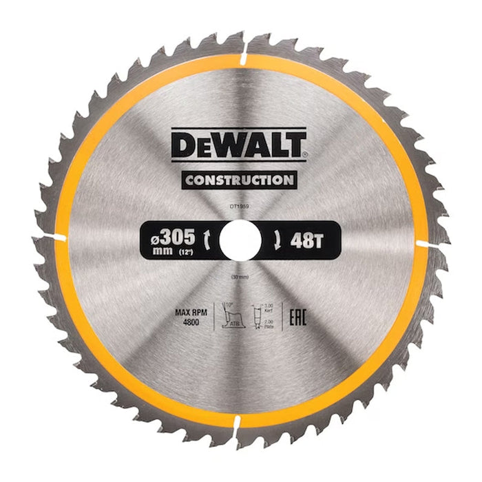 Kreissägeblatt DEWALT Ø305x30 mm