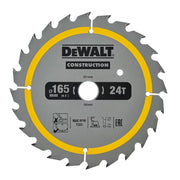 Handkreissägeblatt DEWALT Hartmetall Construction