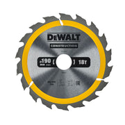 Handkreissägeblatt DEWALT Hartmetall Construction