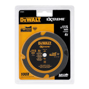 Handkreissägeblatt Ø115x9,5 mm 4 Zähne DEWALT DT20421-QZ mit Diamantverzahnung