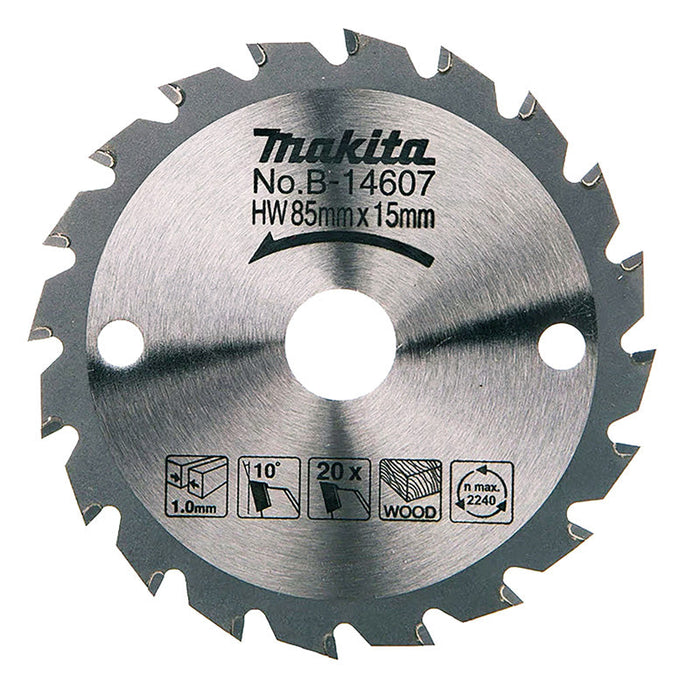 Standard-Hartmetall-Sägeblätter für Holz, für MAKITA Kreissägen