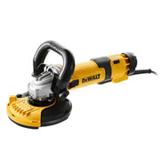 Winkelschleifer 125 mm 1500 W – variable Drehzahl DEWALT DWE4257KT-QS mit Flächenschleif-Set