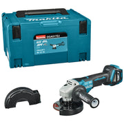 Winkelschleifer Ø125 mm 18V Brushless MAKITA DGA517ZJ Drehzahlregelung und Totmannschalter mit Makpak