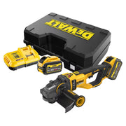 Winkelschleifer Ø230mm 54V DEWALT DCG460X2-QW Brushless mit Koffer und 2 Akkus 3,0 Ah