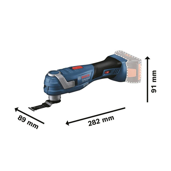 Akku-Multifunktionswerkzeug BOSCH GOP 18V-34 - 0 601 8G2 001 Professional (ohne Akku geliefert)