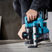 Akku-Bohrhammer SDS+ Brushless 2x5Ah 18V LXT ® MAKITA DHR183RTWJ + Absaugsystem + MAKPAC