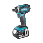2er-Set Bohrmaschine DDF482 + Akku-Schrauber DTD152 18 V Li-Ion MAKITA DLX2127MJ mit 2 Akkus 4,0 Ah und Makpac Koffer