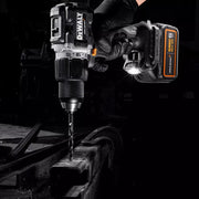Akku-Schlagbohrschrauber XR 18V Brushless Dewalt DCD85MP2T-QW McLaren Limited Edition, geliefert mit 2 Li-Ion-Akkus 5Ah, 1 Ladegerät im TSTAK-Koffer