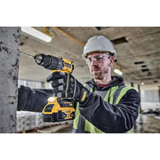 Kompakter Akku-Schlagbohrschrauber 18V DEWALT DCD805P2T-QW mit Koffer und 2 Akkus 5,0 Ah