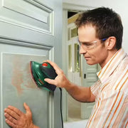 Multischleifer BOSCH DIY PSM 80 A mit Schleifblättern und Koffern