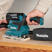 Schwingschleifer 2x5Ah 18V LXT ® MAKITA DBO382RTJ im MAKPAC