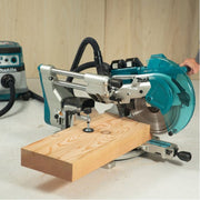 Kapp-Zugsäge Ø 305 mm 2x5Ah 18V LXT® MAKITA DLS211PT2U Doppelladegerät + AWS-Chip