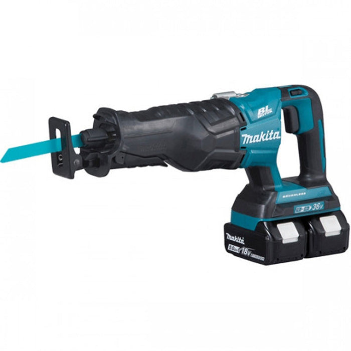 Säbelsäge 2x5Ah 36V MAKITA DJR360PT2 im Koffer + Doppelladegerät