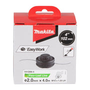 MAKITA Fadenkopf mit Schnellwechsel 2,0 mm, M10 x 1,25 lh 191D89-4