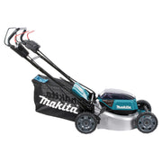 Rasenmäher 46 cm LXT 36 V MAKITA DLM465PT4 mit 4 Akkus 18 V 5,0 Ah und Schnellladegerät
