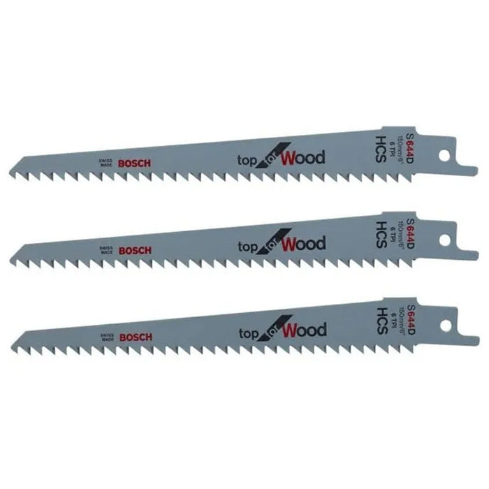 3er-Set Holzsägeblätter für BOSCH Keo Astsäge