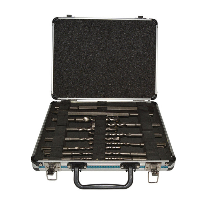 Koffer mit 11 Bohrern und 2 Meißelwerkzeugen MAKITA D-42400 mit SDS-PLUS-Aufnahme