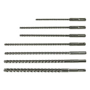 Koffer mit 7 Bohrern NEMESIS II MAKITA E-14906 mit SDS-Plus-Aufnahme (lang)