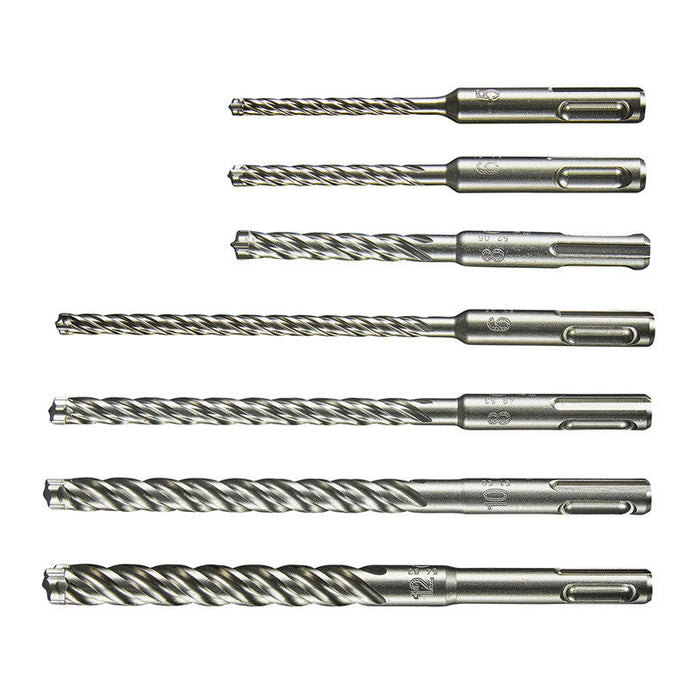 Koffer mit 7 Bohrern NEMESIS II MAKITA E-14928 mit SDS-Plus-Aufnahme (kurz)