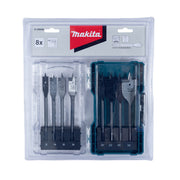 Koffer mit 8 Holzbohrern MAKITA E-08698