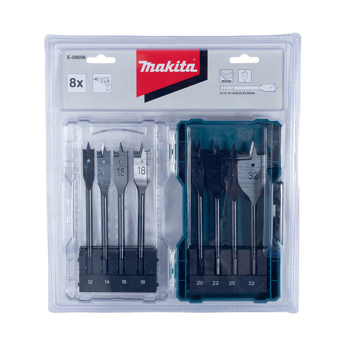 Koffer mit 8 Holzbohrern MAKITA E-08698