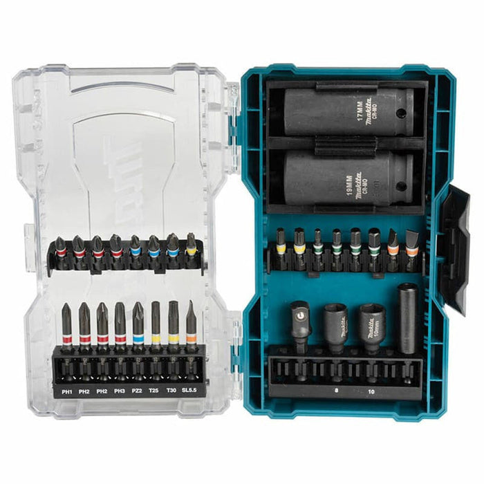 Bit- und Steckschlüsseleinsatz-Set MAKITA E-07060 30-teilig im Koffer