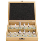 Koffer mit 12 Schaftfräsern mit 6 mm Schaft MAKITA D-57065
