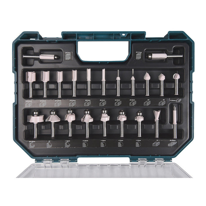 Koffer mit 22 Fräsern MAKITA D-74778