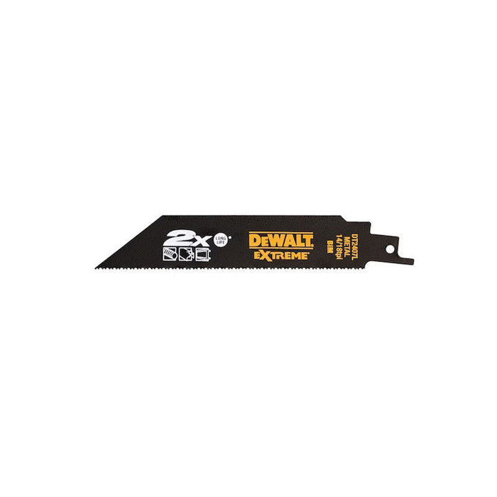 Koffer mit 6 Säbelsägeblättern DEWALT DT2440L-QZ 100 bis 228mm