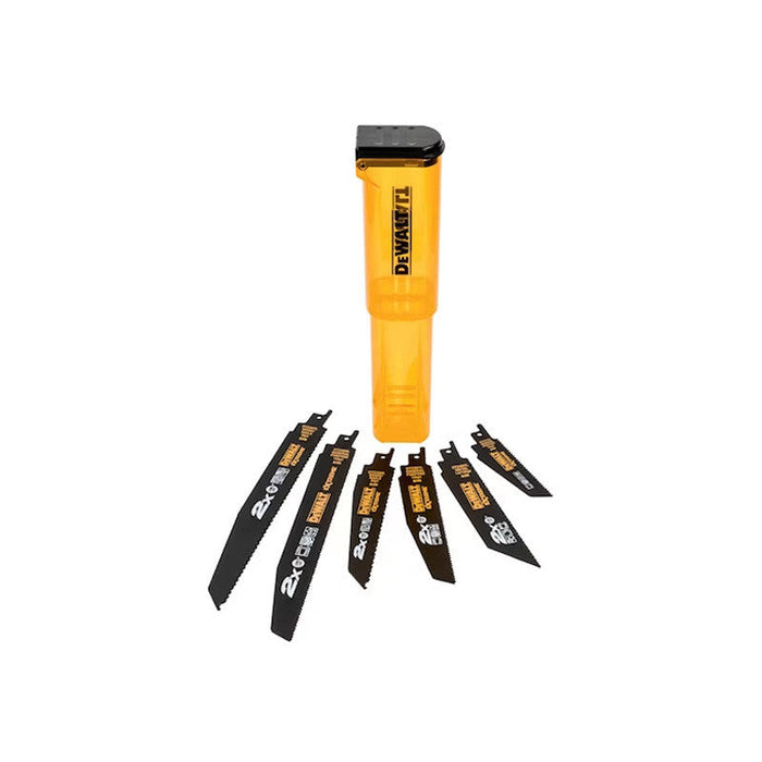 Koffer mit 6 Säbelsägeblättern DEWALT DT2440L-QZ 100 bis 228mm