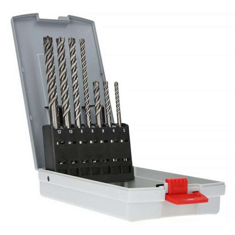 Koffer mit 7 Bohrern BOSCH PRO 2607017502 SDS-plus-7X