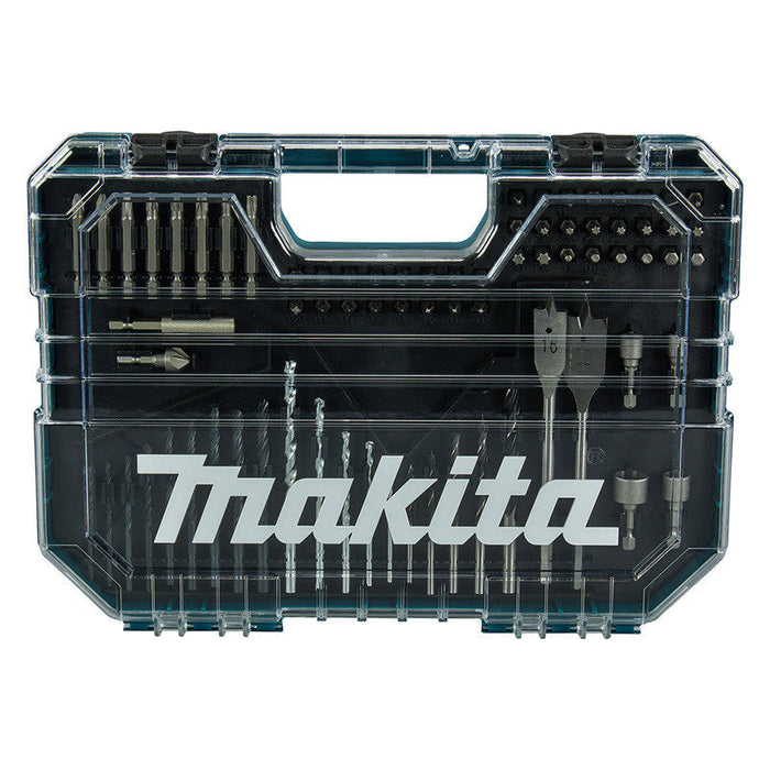 Koffer mit 75 Bohr- und Schraubzubehörteilen MAKITA E-15126