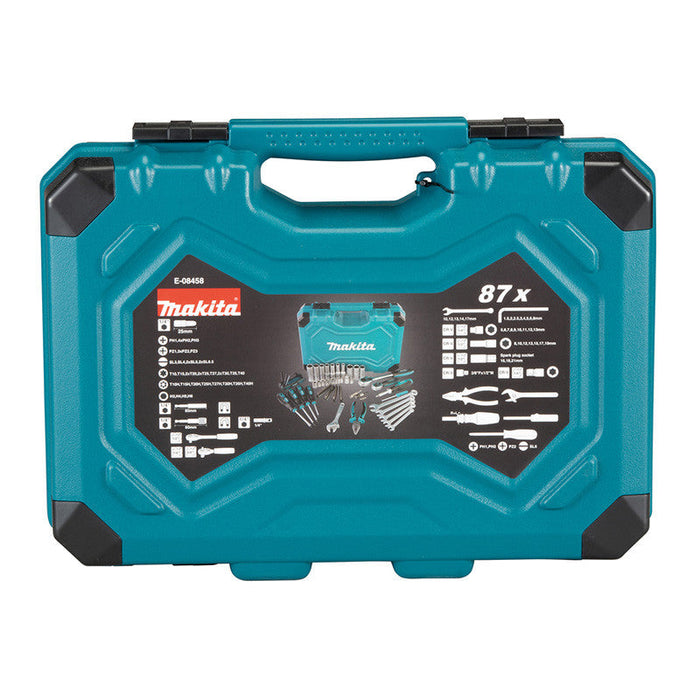 Koffer mit 87 Handwerkzeugen MAKITA E-08458