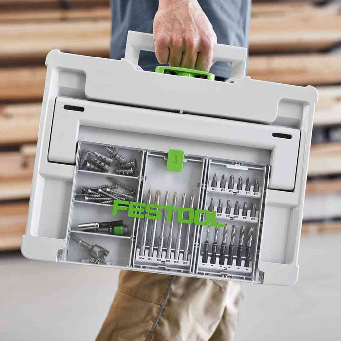 Koffer mit Spiralbohrern FESTOOL 577395 BKS SYS3 D3-8 K CE/W