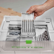Koffer mit Spiralbohrern FESTOOL 577395 BKS SYS3 D3-8 K CE/W
