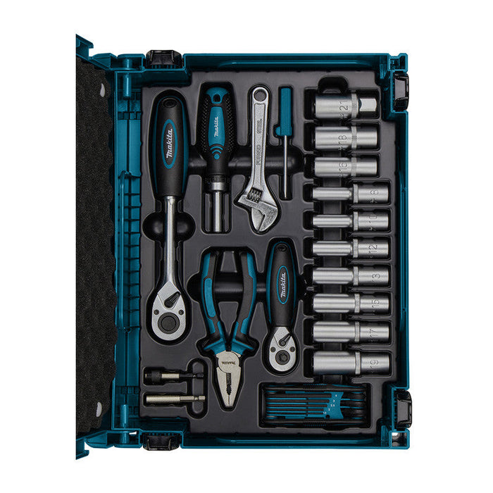 MAKPAC Koffer mit 87 Handwerkzeugen MAKITA E-11542