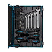 MAKPAC Koffer mit 87 Handwerkzeugen MAKITA E-11542