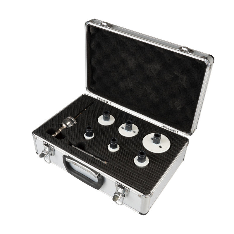 Bi-Metall-Lochsägen-Set MAKITA E-14261, Ezychange TCT, 8-teilig, 22 - 68 mm im Koffer