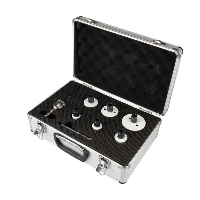 Bi-Metall-Lochsägen-Set MAKITA E-14261, Ezychange TCT, 8-teilig, 22 - 68 mm im Koffer