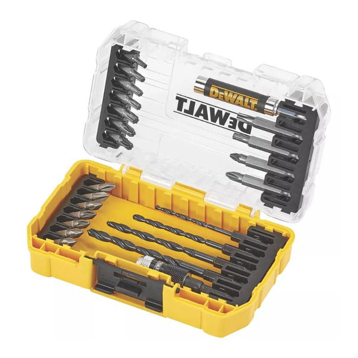 Thoughcase Koffer mit 25 Teilen DEWALT DT70708-QZ mit 25/50mm Bits