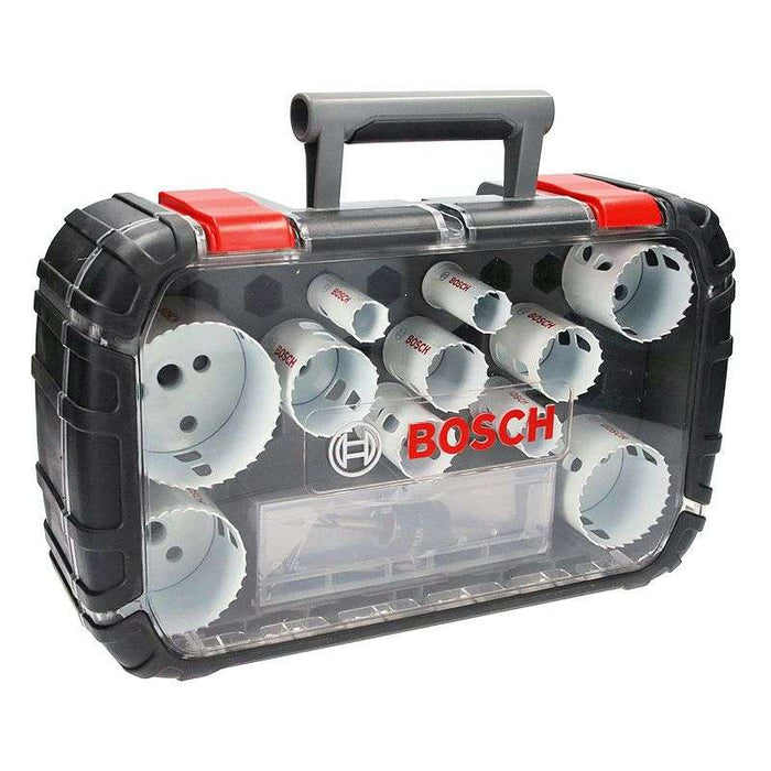 Universal-Koffer mit 14 Lochsägen BOSCH Professional 2608594426 Progressor for Wood and Metal