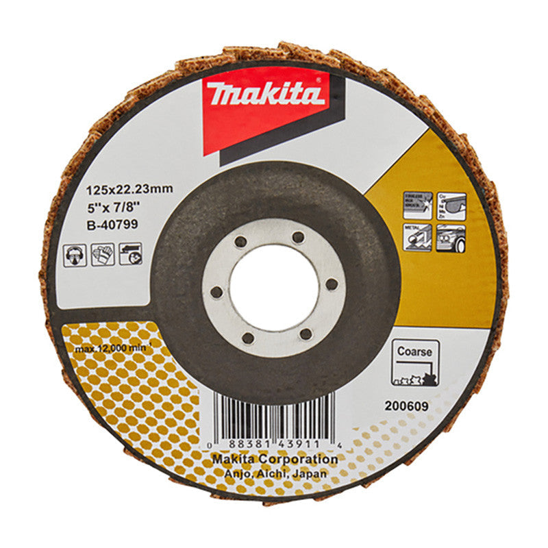 Fächerschleifscheibe zur Oberflächenbearbeitung MAKITA B-40799