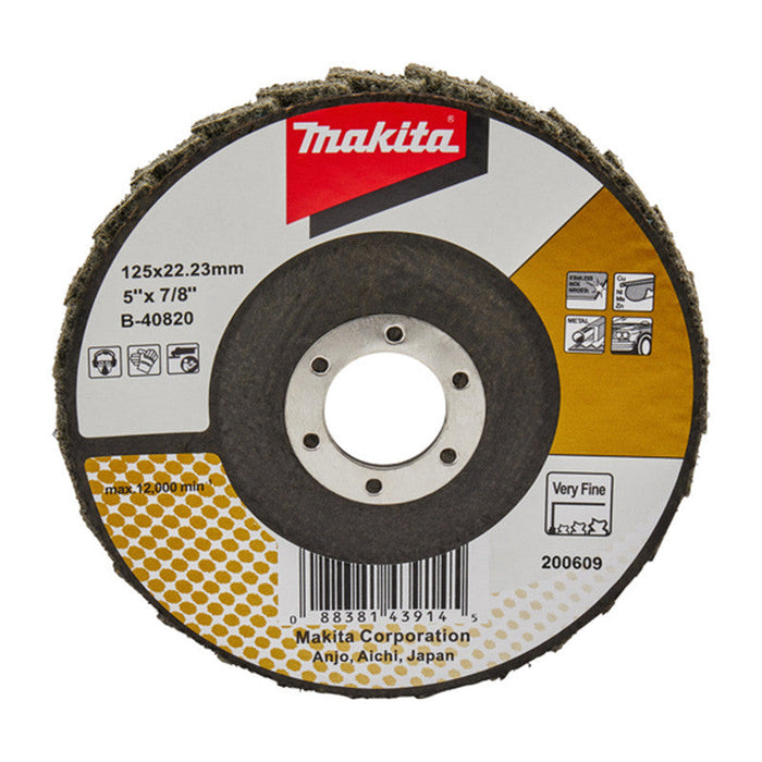 Fächerschleifscheibe zur Oberflächenbearbeitung MAKITA B-40820