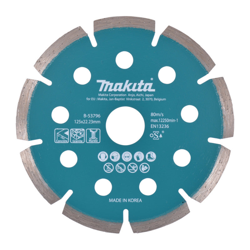 Feine Diamant-Trennscheibe für Akku-Winkelschleifer MAKITA B-53796