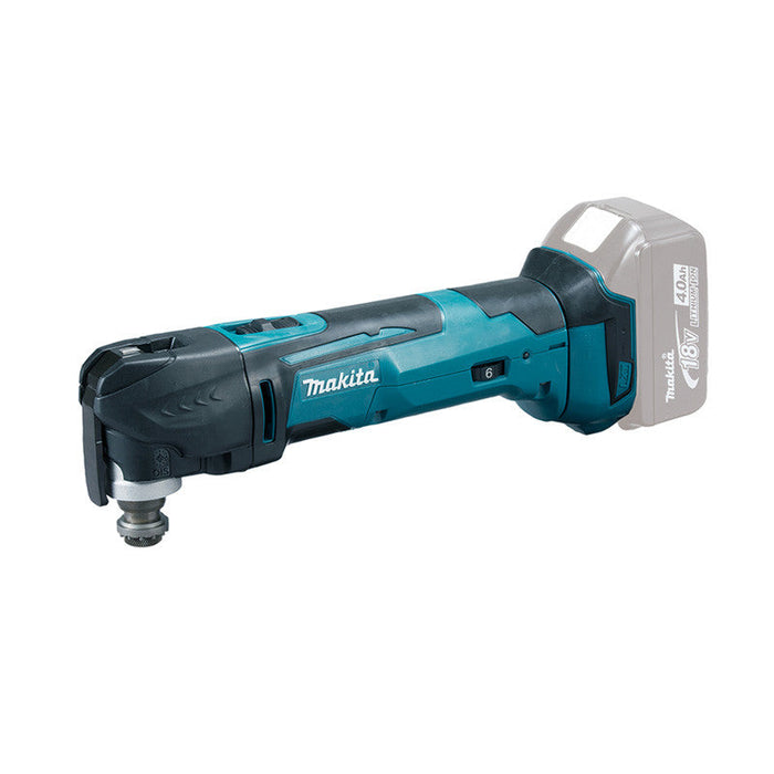 Set aus 4 Maschinen 18 V Li-Ion MAKITA DLX4109TJ 5 Ah (DDF484 + DTD154 + DHR243 + DTM51)