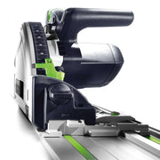 Festool - Tauchsäge TS 55 FEBQ-Plus-FS mit Kreissägeblatt Wood Fine WD42 und einer Führungsschiene FS 1400/2 - 577010